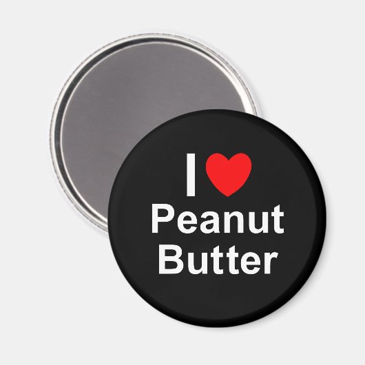 Peanut Butter Magnet (Vorderseite/Rückseite)