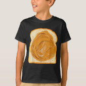 Peanut Butter On Bread Slice Costume Halloween Foo T-Shirt (Vorderseite)