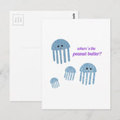 Peanut Butter Postkarte (Vorne/Hinten)
