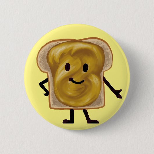 Peanut Butter Sandwich Buddy Button (Vorderseite)