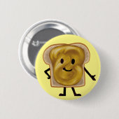 Peanut Butter Sandwich Buddy Button (Vorne & Hinten)