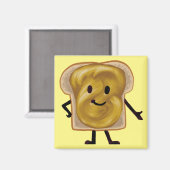 Peanut Butter Sandwich Buddy Magnet (Vorderseite/Rückseite)