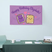 Peanut Butter und Jelly Birthday Party PBJ Banner (Messeveranstaltung)