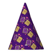 Peanut Butter und Jelly Birthday Party PBJ Partyhütchen (Rechts)