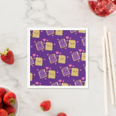 Peanut Butter und Jelly Birthday Party PBJ Serviette (Beispiel)