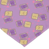 Peanut Butter und Jelly Birthday Party PBJ Tischdecke (Schrägansicht)