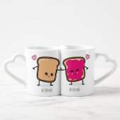 Peanut Butter und Jelly Paare Kaffee Tasse Set (Voderschachtelung)