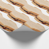 Peanut Butter und Jelly Sandwich Geschenkpapier (Ecke)