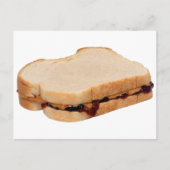 Peanut Butter und Jelly Sandwich Postkarte (Vorderseite)