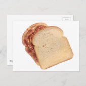 Peanut Butter und Jelly Sandwich Postkarte (Vorne/Hinten)