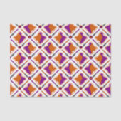 Peanut Butter und Traubengelb Nahtloses Muster Seidenpapier (Vorderseite)