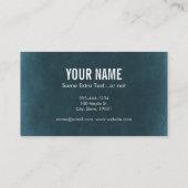 Peanut Butter Visitenkarte (Rückseite)