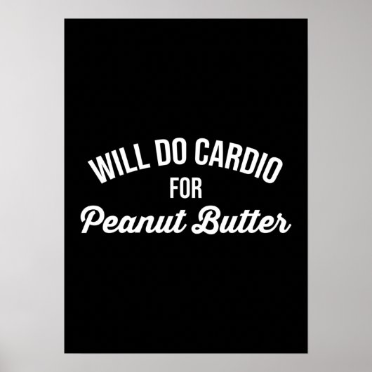 Peanut Butter - Witziges Poster (Vorne)