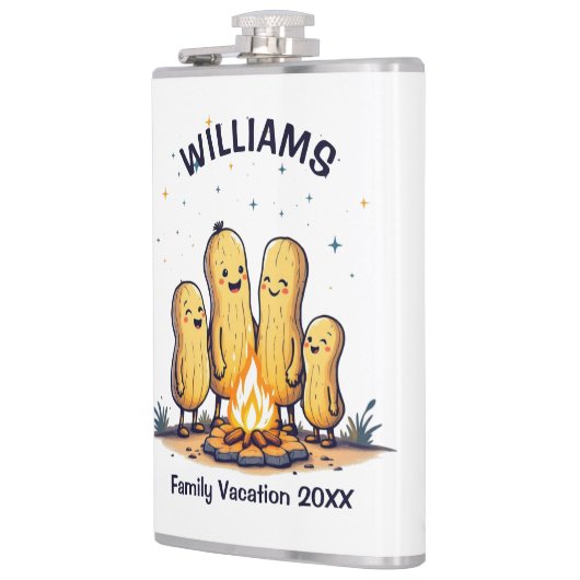 Peanut Campfire Flachmann (Links)
