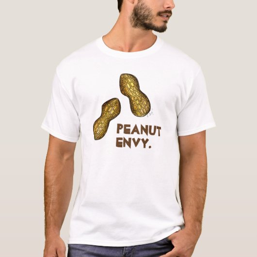 Peanut Envy Nutty Peanuts Nüsse Sonnenlicher Feins T-Shirt (Vorderseite)