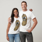 Peanut Face Nutty Spaß T-Shirt (Unisex)