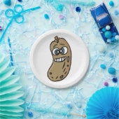 Peanut Face Pappteller (Party)