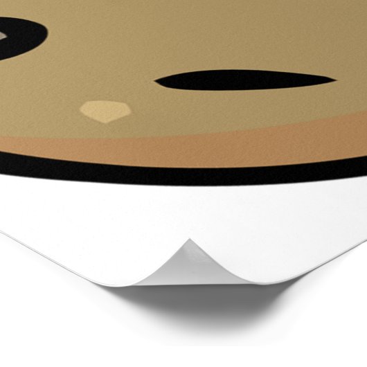 Peanut Face Poster (Ecke)