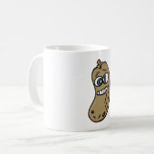 Peanut Face Tasse (Vorderseite Links)