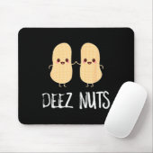 Peanut Food Funny Kawaii Cute Meme Deez Nuts Joke  Mousepad (Mit Mouse)