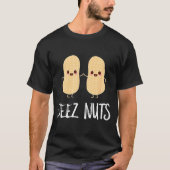 Peanut Food Funny Kawaii Cute Meme Deez Nuts Joke  T-Shirt (Vorderseite)