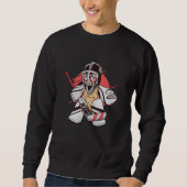 Peanut Hockey Goalie Sweatshirt (Vorderseite)