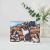 Peanut Masons (Hamster) Postkarten (Stehend Vorderseite)
