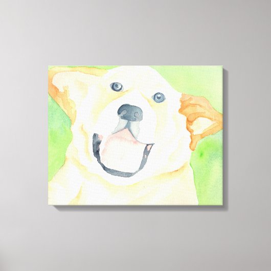 Peanut Niedlicher Beagle Leinwand Wrap (Vorderseite)