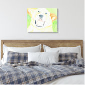 Peanut Niedlicher Beagle Leinwand Wrap (Insitu (Schlafzimmer))