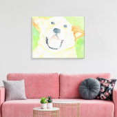 Peanut Niedlicher Beagle Leinwand Wrap (Insitu (Wohnzimmer))
