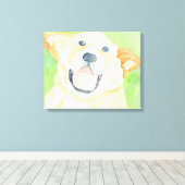 Peanut Niedlicher Beagle Leinwand Wrap (Insitu (Holzboden))