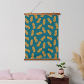 Peanut Pattern Wandteppich Mit Holzrahmen (Schlafzimmer)