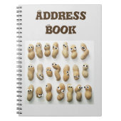 Peanut People-Adressbuch Notizblock (Vorderseite)