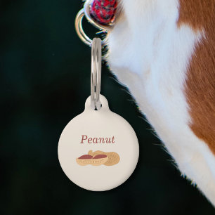 Peanut Pet Tag Haustiermarke