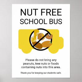 Peanut & Tremanusch - Kostenloser Schulbus Poster