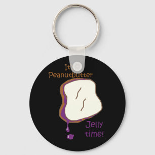 Peanutbutter Jelly-Schlüsselanhänger Schlüsselanhänger