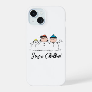 Peanuts 3-Personen-Schneemann iPhone 15 Hülle