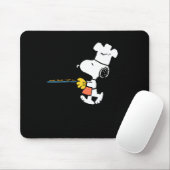 Peanuts Baking Cookies Mousepad (Mit Mouse)