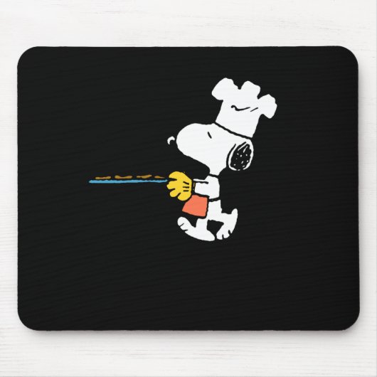 Peanuts Baking Cookies Mousepad (Vorne)