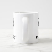 Peanuts Beharrlichkeit | Marcie Jumbo-Tasse (Rückseite)