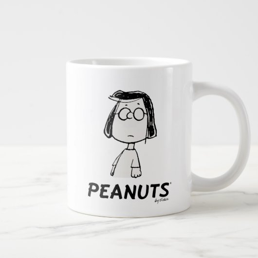 Peanuts Beharrlichkeit | Marcie Jumbo-Tasse (Rechts)