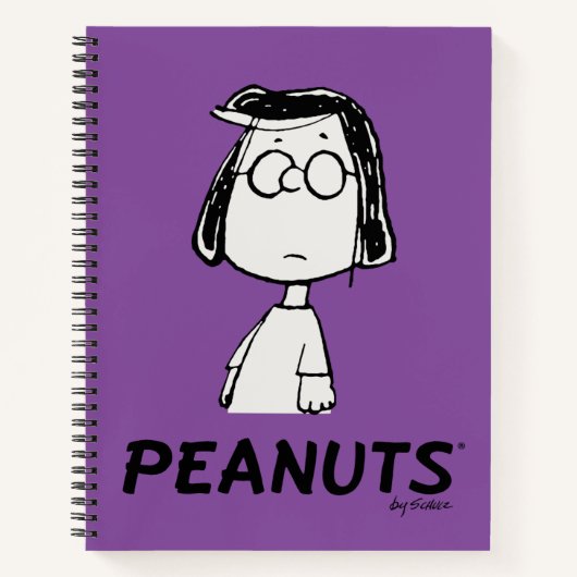Peanuts Beharrlichkeit | Marcie Notizblock (Vorderseite)