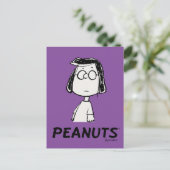 Peanuts Beharrlichkeit | Marcie Postkarte (Stehend Vorderseite)