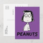 Peanuts Beharrlichkeit | Marcie Postkarte (Vorne/Hinten)