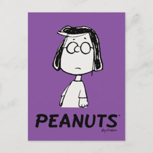 Peanuts Beharrlichkeit Marcie Postkarte
