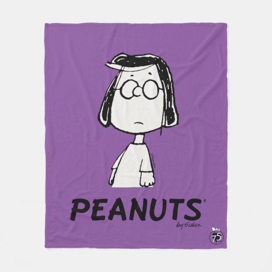 Peanuts Beständigkeit | Marcie Fleecedecke (Vorderseite)