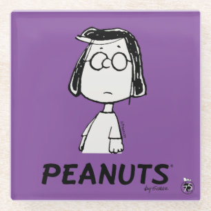 Peanuts Beständigkeit Marcie Glasuntersetzer