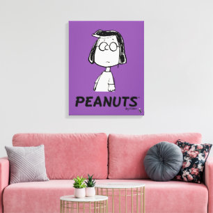 Peanuts Beständigkeit Marcie Leinwanddruck