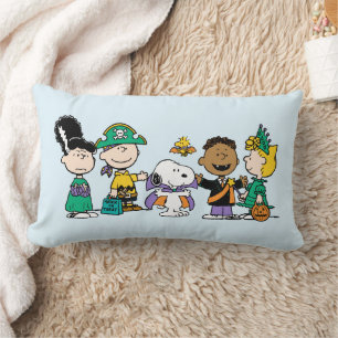 Peanuts Candy Crew Halloween-Gang Lendenkissen