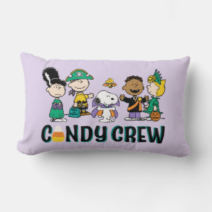Peanuts Candy Crew Halloween-Gang Lendenkissen